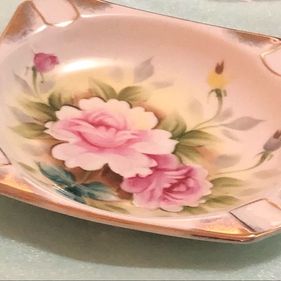 Rose with  Gold Edging - Picture 2 of 5